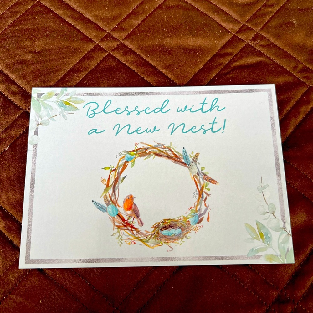 Let folks know that you have moved using these cute address change post cards.